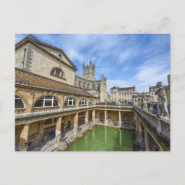 Roman Baths i Bath England Vykort