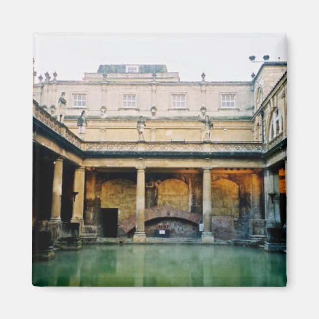 Roman baths magnet (Framsidan)