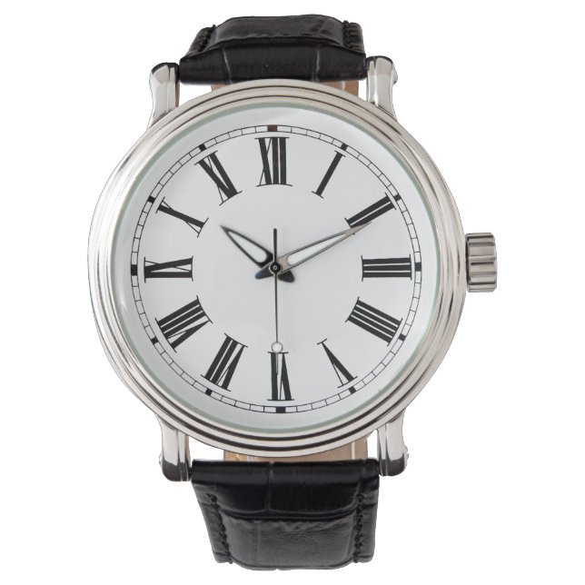 Roman Black Wrist Watch Armbandsur (Framsida)