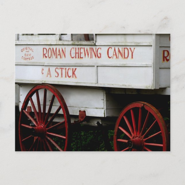 Roman Candy Postcard Vykort (Framsida)