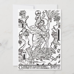 Roman Catholic Saint Christopher Tack Kort