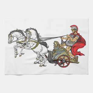 roman chariot kökshandduk