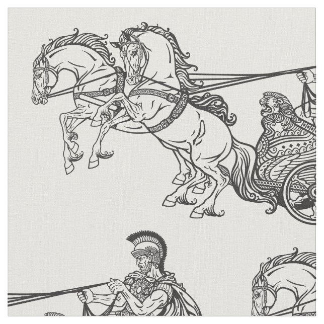 Roman chariot-tyg tyg (Närbild)