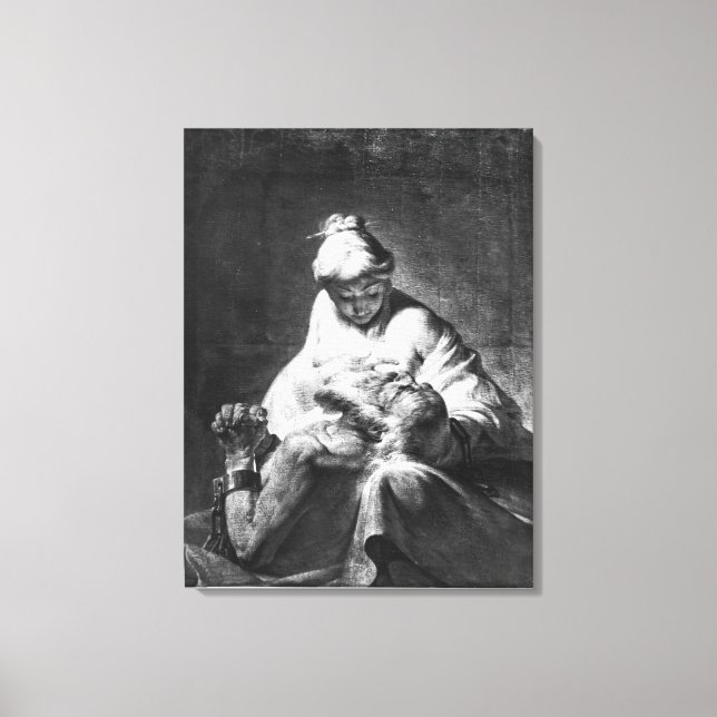 Roman Charity Canvastryck (Framsida)