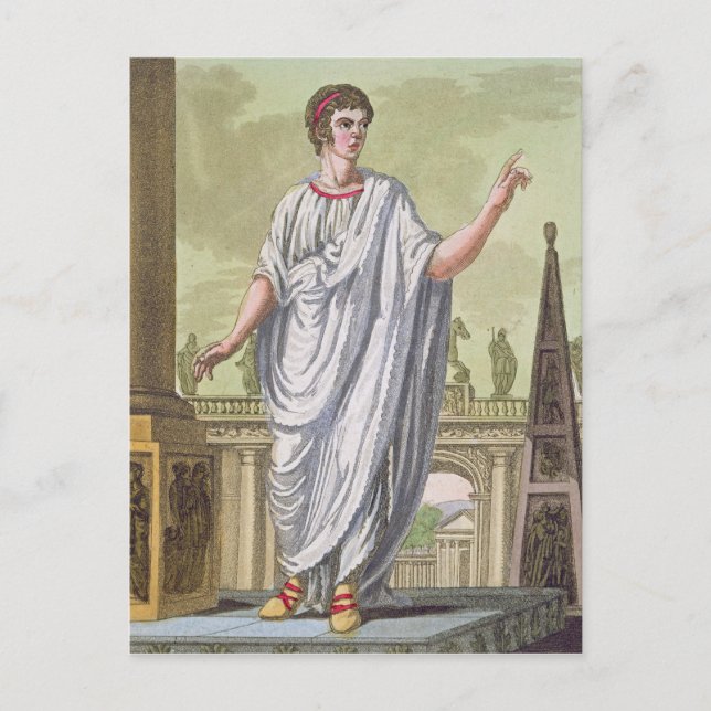 Roman Citizen som begär anställning, från "L'Antic Vykort (Framsida)