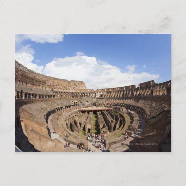 Roman Coliseum, öga Vykort (Framsida)