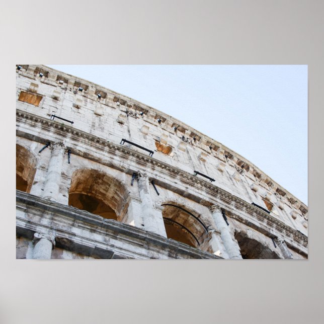 Roman Coliseum på morgonen Poster (Framsidan)