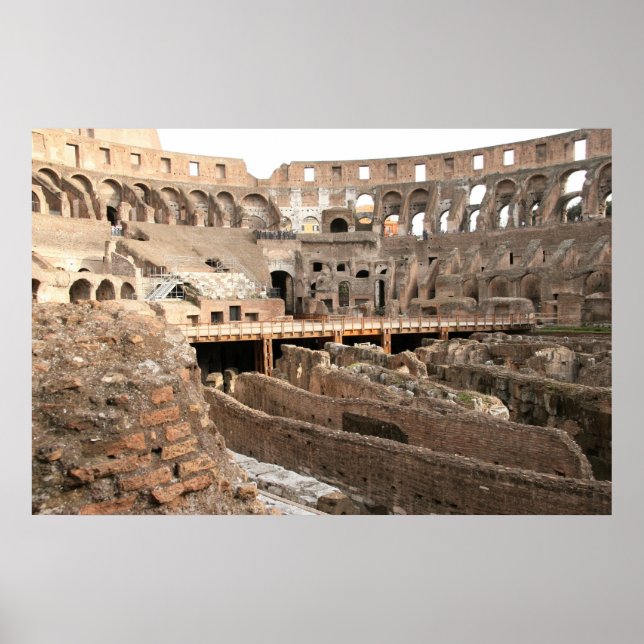 Roman Coliseum Poster (Framsidan)
