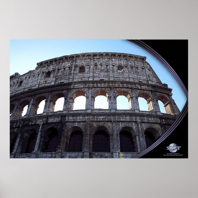 ROMAN COLISEUM POSTER (Framsidan)