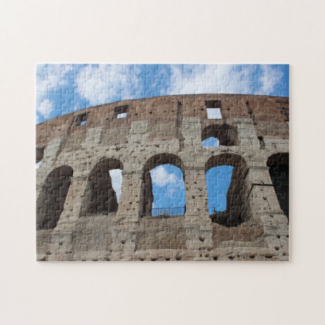 Roman Colosseum | Ancient Gladiator Stadium Photo Pussel (Horisontell)