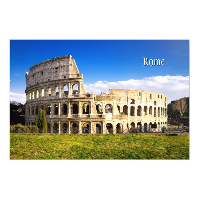 Roman Colosseum Arena Fototryck (Framsidan)