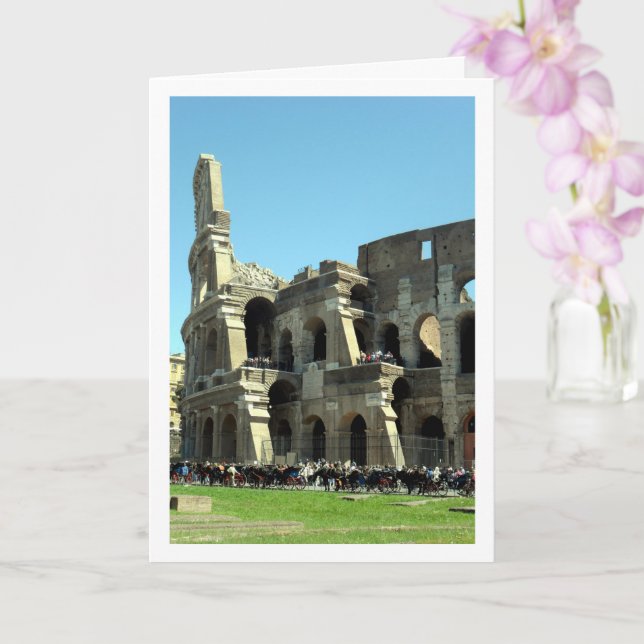 Roman Colosseum in Roma, Italien Kort (Orkide)