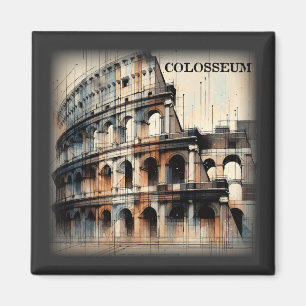 Roman Colosseum Italien Europe Magnet