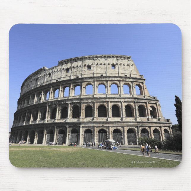 Roman Colosseum Lazio, Italien Musmatta (Framsidan)