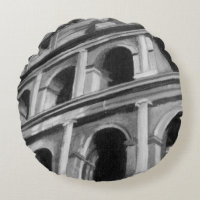 Roman Colosseum med Architectural Teckning