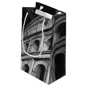 Roman Colosseum med arkitektonisk Teckning