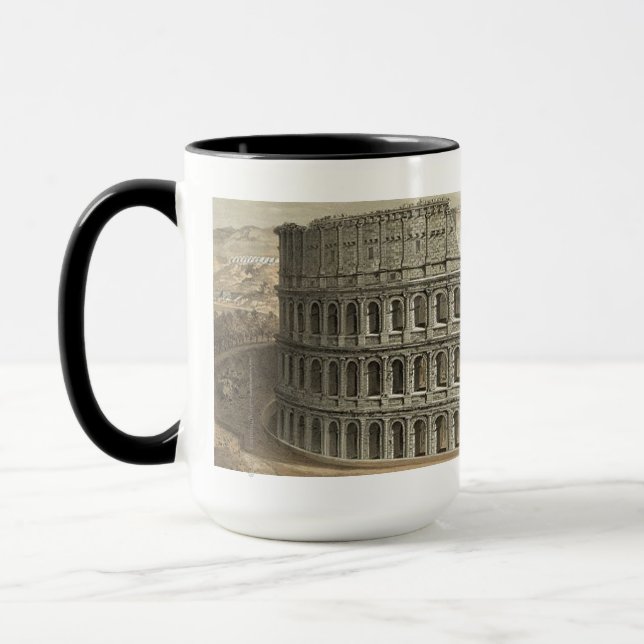 Roman Colosseum Mugg (Vänster)
