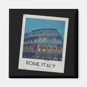 Roman Colosseum på natten Magnet
