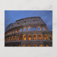 Roman Colosseum på natten