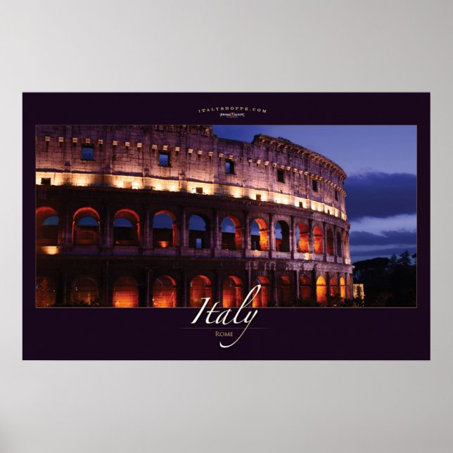 Roman Colosseum Poster (Framsidan)