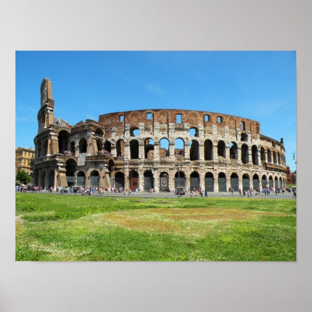 Roman Colosseum Poster (Framsidan)