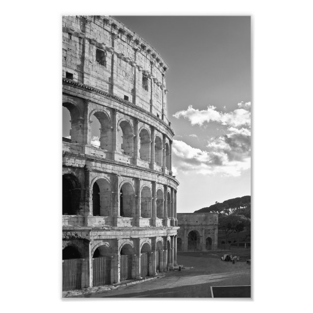 Roman Colosseum Print Fototryck (Framsidan)