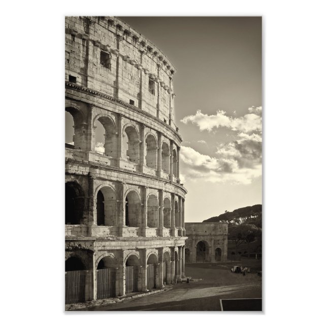 Roman Colosseum Print Fototryck (Framsidan)