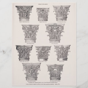 Roman Columns Corinthian Stil Architectural