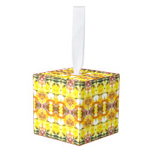 Roman Decorative Cube Ornament