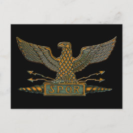 Roman Eagle Copper Avslutar Vykort