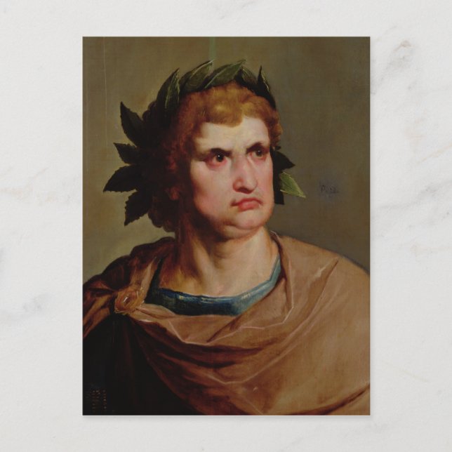 Roman Emperor, eventuellt Nero c.1625-30 Vykort (Framsida)