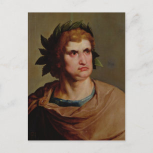 Roman Emperor, eventuellt Nero c.1625-30 Vykort