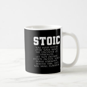 Roman Empire Bok Quote Marcus Aurelius Stoic Kaffemugg