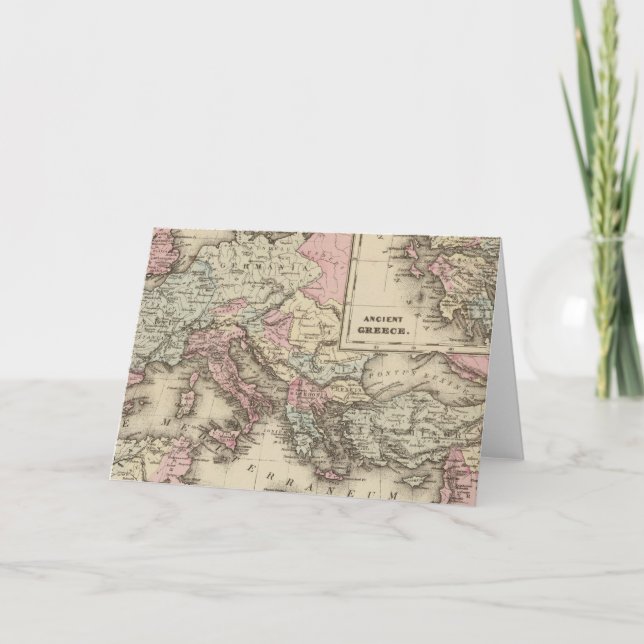 Roman Empire, Grekland Helgkort (Framsida)