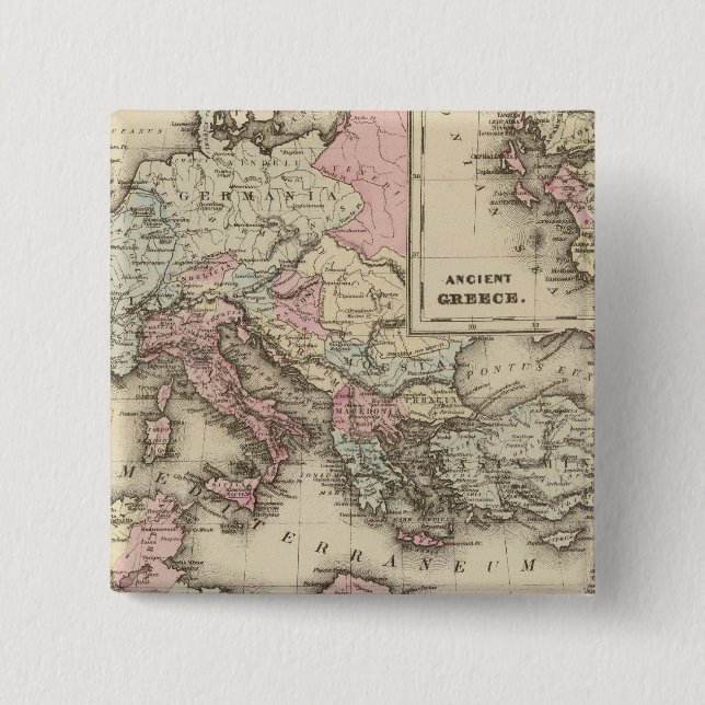 Roman Empire, Grekland Knapp (Framsida)