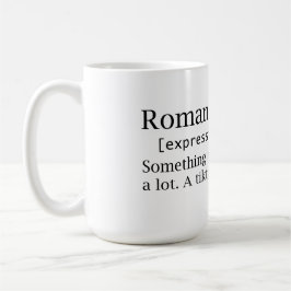 Roman Empire - tänka om - slang - ordbok Kaffemugg