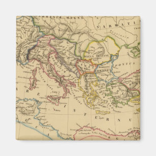 Roman Empire under Constantine och Trajan Magnet