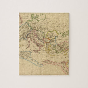 Roman Empire under Constantine och Trajan Pussel