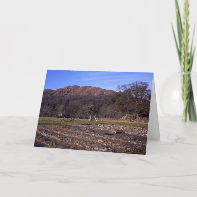 Roman Fort Ambleside England Tack Kort (Framsida)