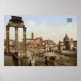 Roman Forum (1900) Poster