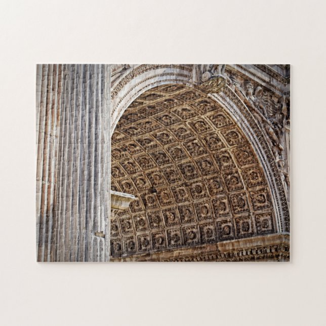 Roman Forum Arch of Septimius Severus Puzzle Pussel (Horisontell)