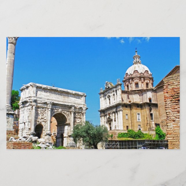 Roman Forum Brevpapper (Framsida)