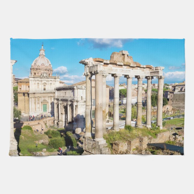 Roman Forum Kökshandduk (Horisontell)
