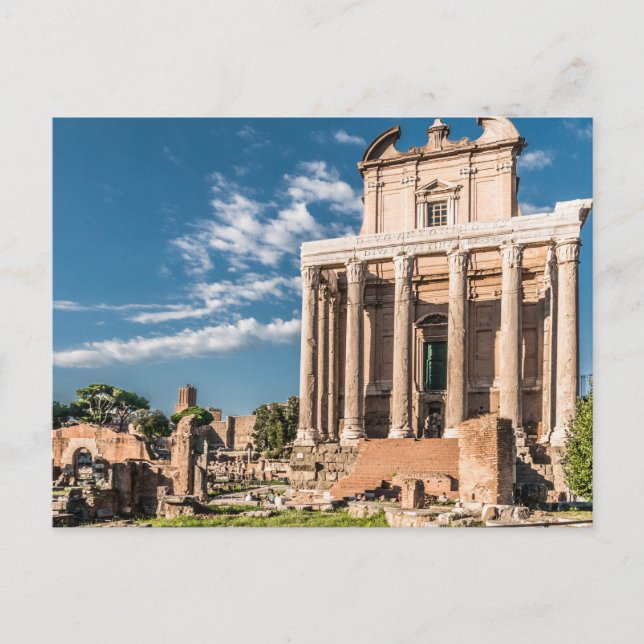 Roman Forum | Kolosseum | ITALIEN | Rom Vykort (Framsida)