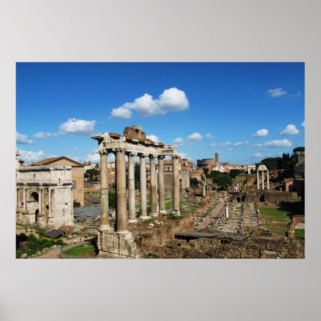 Roman Forum poster (Framsidan)