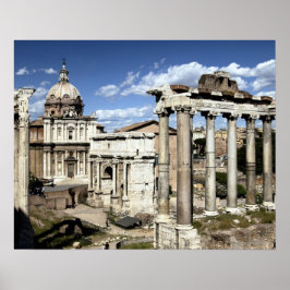 Roman Forum, Rom, Italien Poster