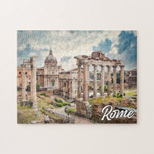 Roman Forum Rom, Italien Pussel