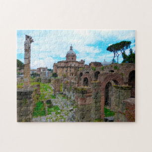 Roman Forum, Rom, Italien. Pussel