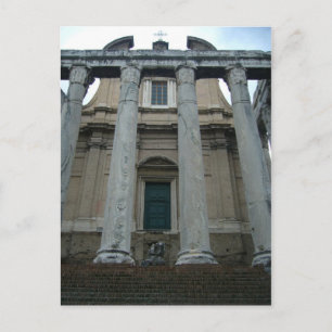 Roman Forum temple Vykort