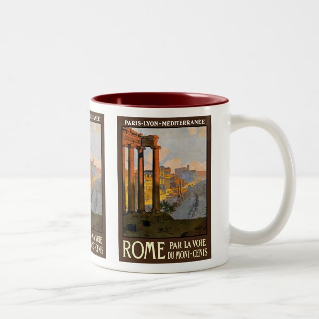 Roman Forum Två-Tonad Mugg (Höger)